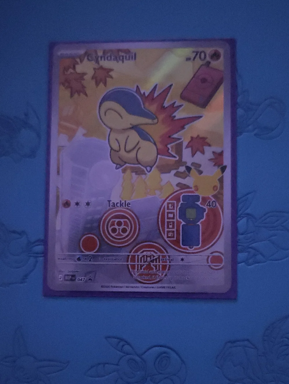 Trading Card Protective Sleeve — Purple